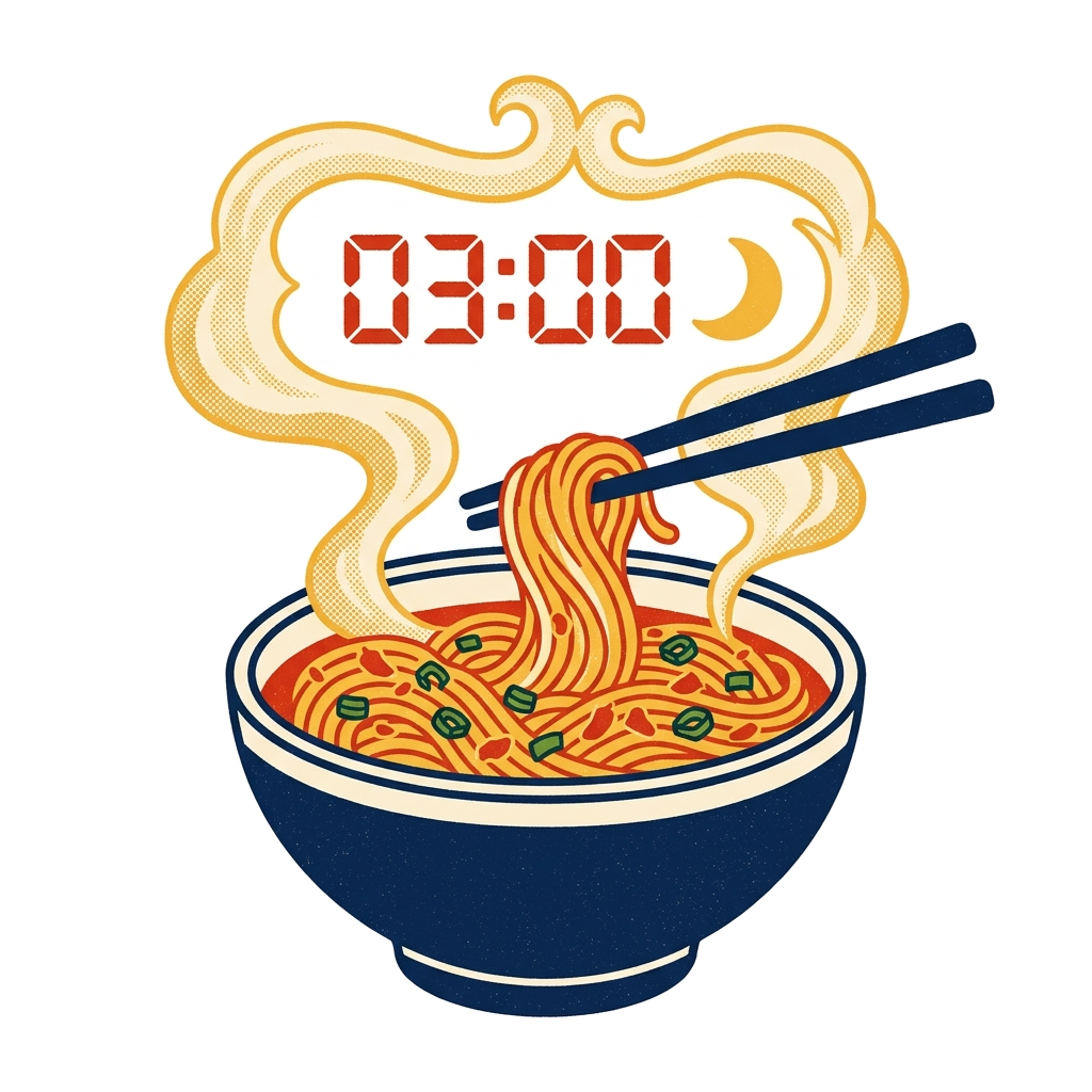 Artwork generated from 'our 3am maggi ritual'