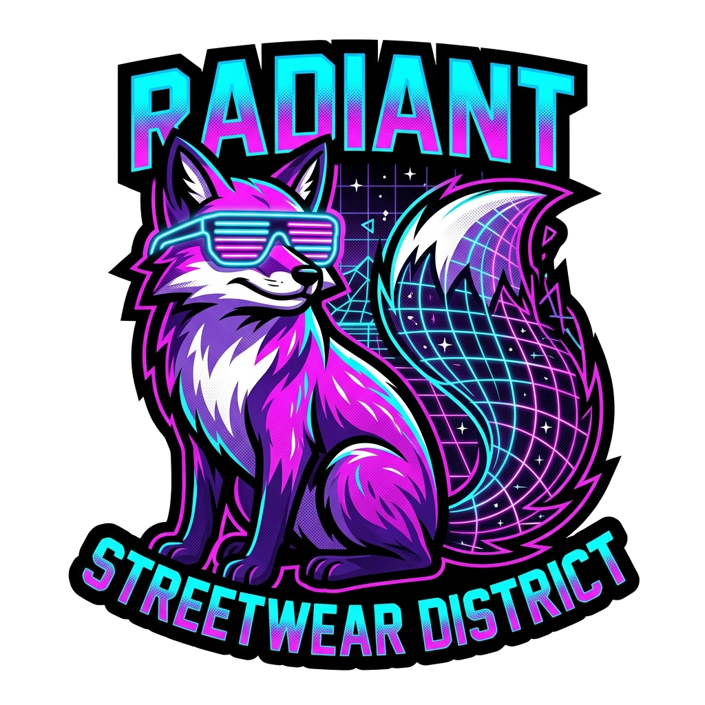 Artwork generated from 'retro synthwave fox tshirt'