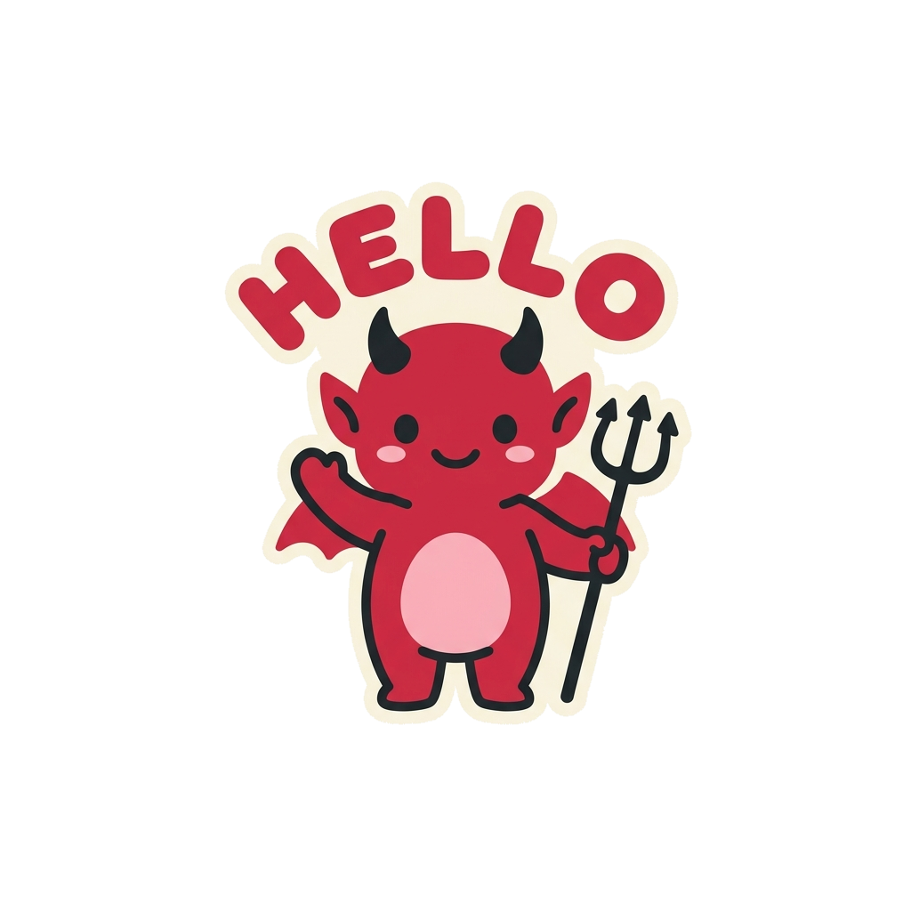 Artwork generated from 'Hell O hoodie'