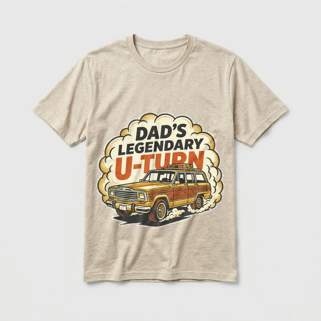 Dad's Legendary U-turn, Product, Heather Natural