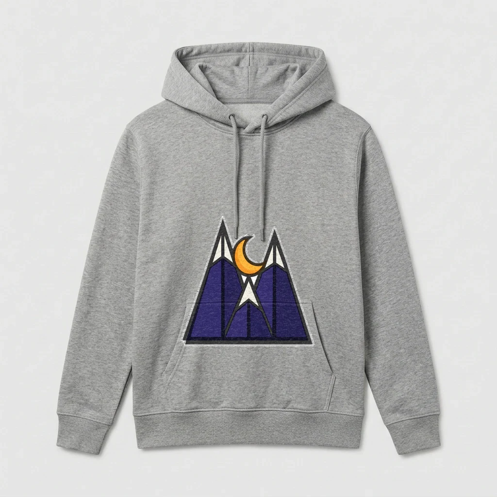 Custom Hoodie, Product, Athletic Heather