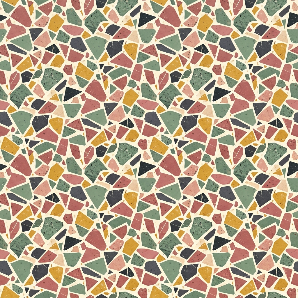 Artwork generated from 'all-over terrazzo pattern hoodie'