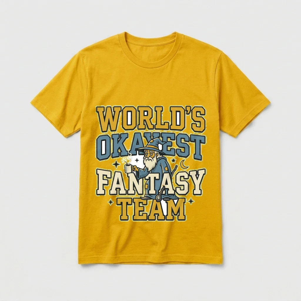 World's Okayest Fantasy Team, Product, Yellow