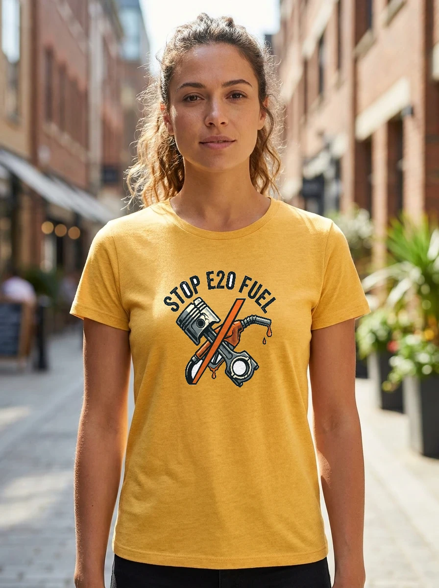 Am Protesting Against E20 Fuel Policy, Worn, Heather Yellow Gold