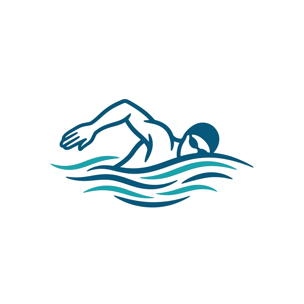 Artwork generated from 'swim tee'