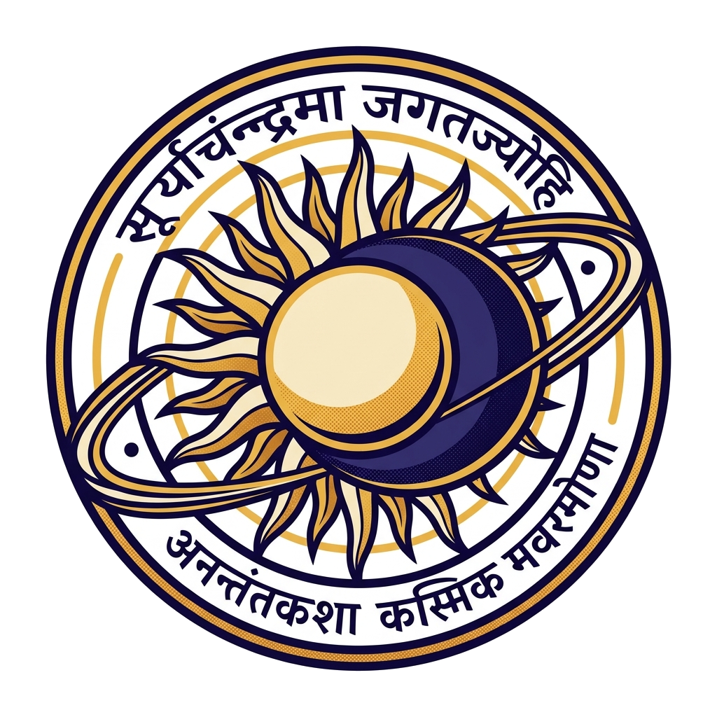 Artwork generated from 'sanskrit shlok with celestial sign'