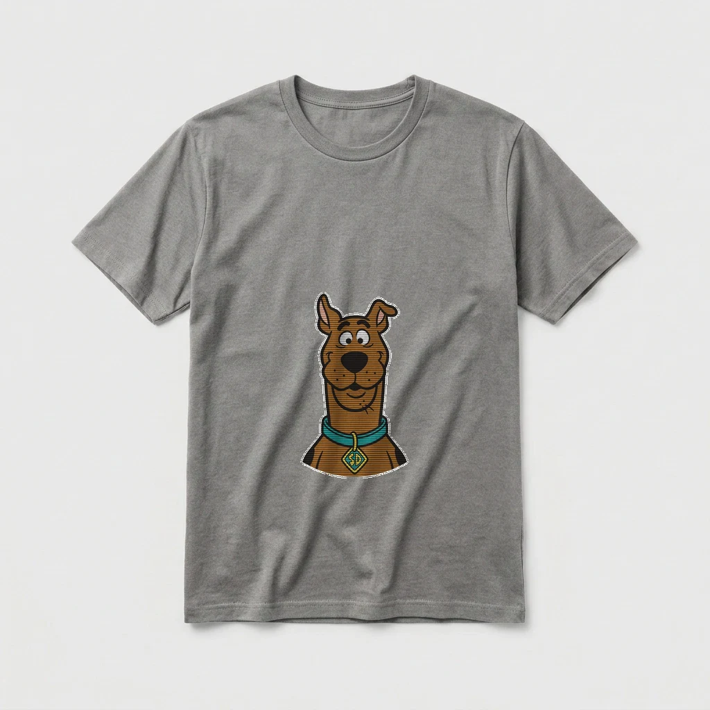 Scooby Doo Tshirt, Product, Ash