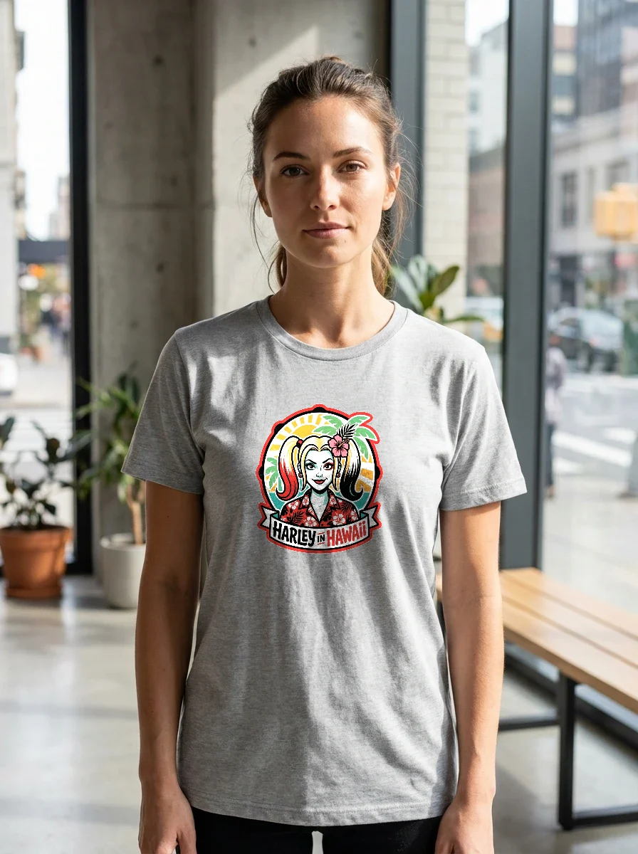 Harley in Hawaii, Worn, Ash