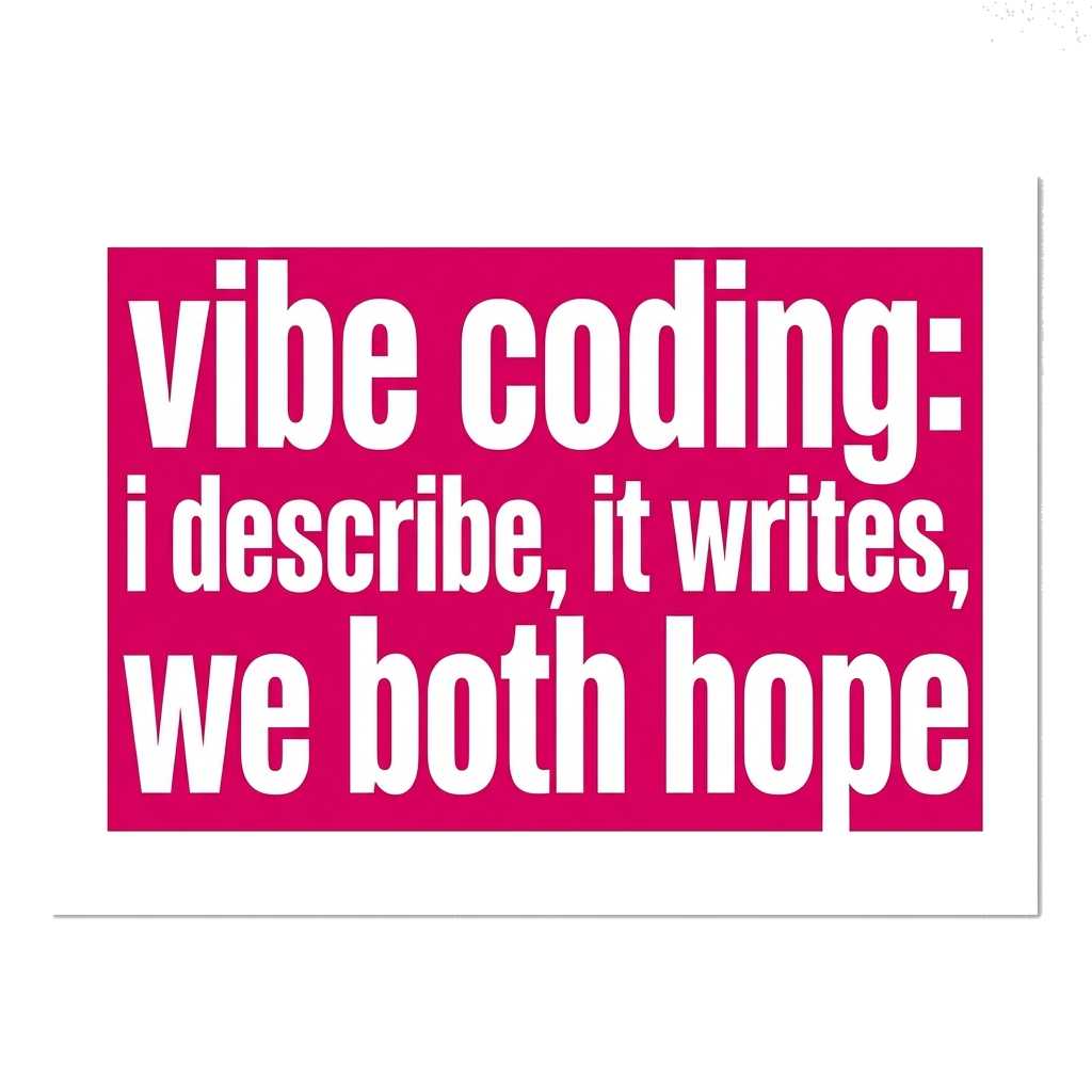 Tee That Says "vibe Coding:, Product, Ash