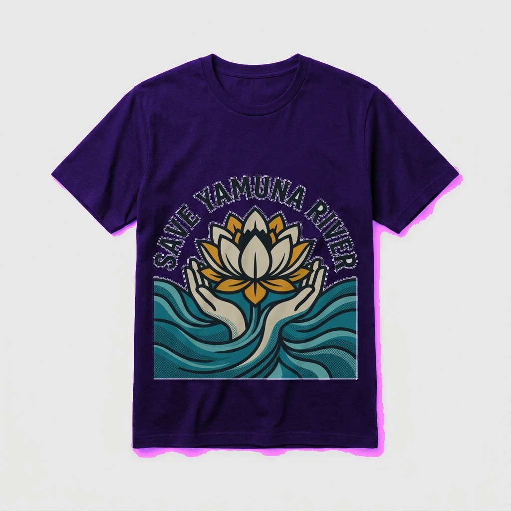 Save Yamuna River Volunteer Cleanup Campaign, Product, Team Purple