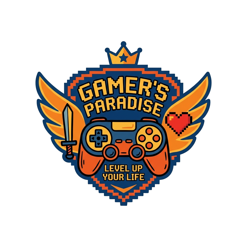 Artwork generated from 'Gamer's paradise hoodie'