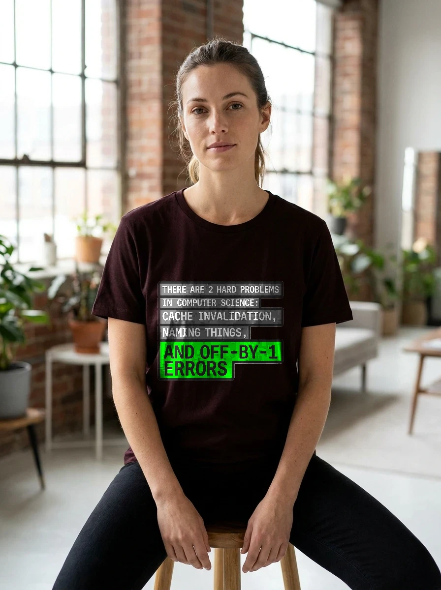 Tee That Says "there Are 2, Worn, Oxblood Black