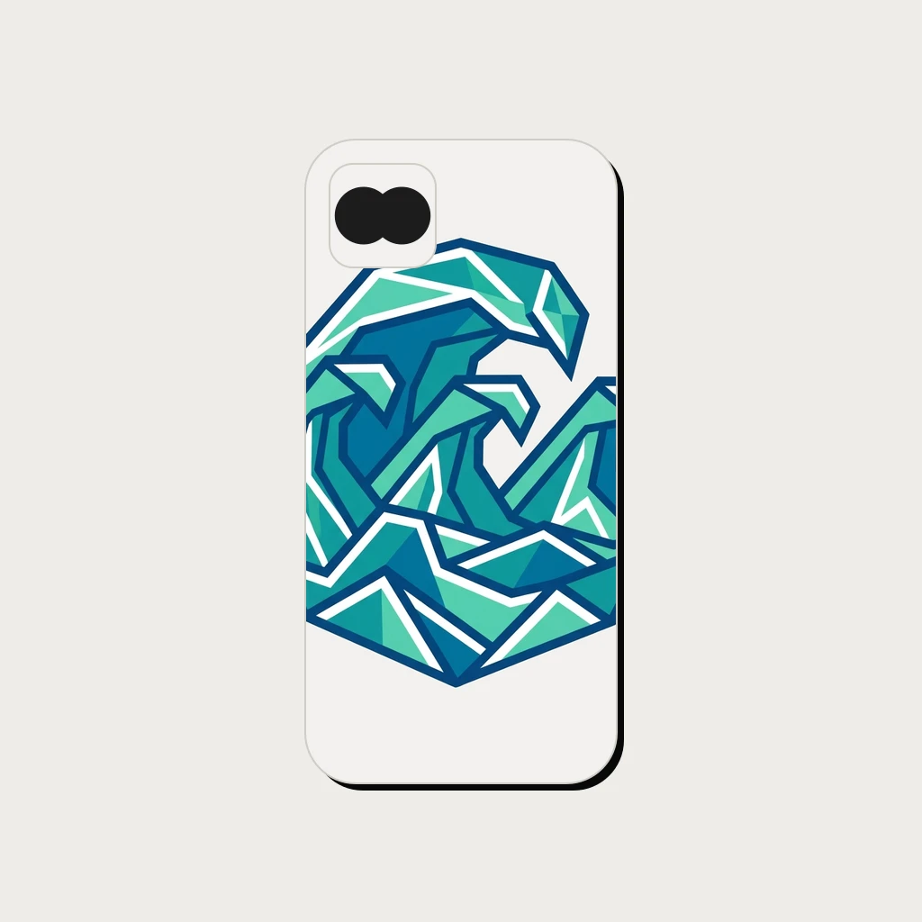 Geometric Waves, Product, Glossy
