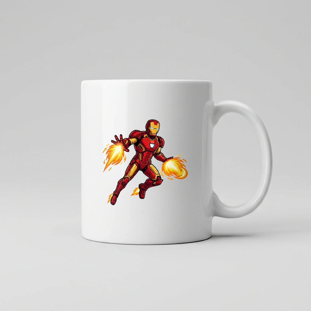 Mugs of Ironman, Product, White