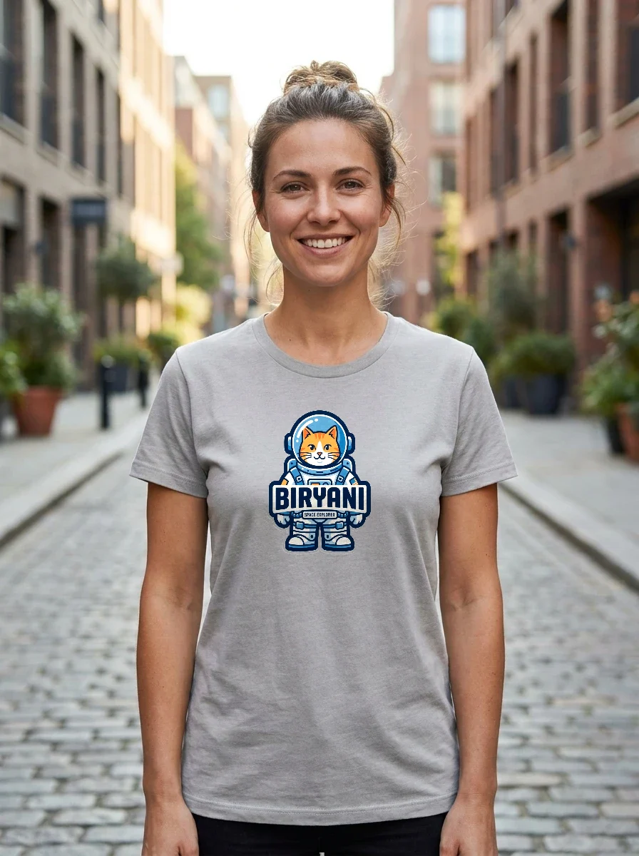 Cat Named Biryani, Astronaut, Worn, Ash