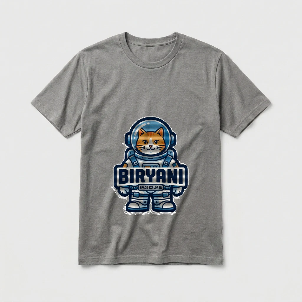 Cat Named Biryani, Astronaut, Product, Ash