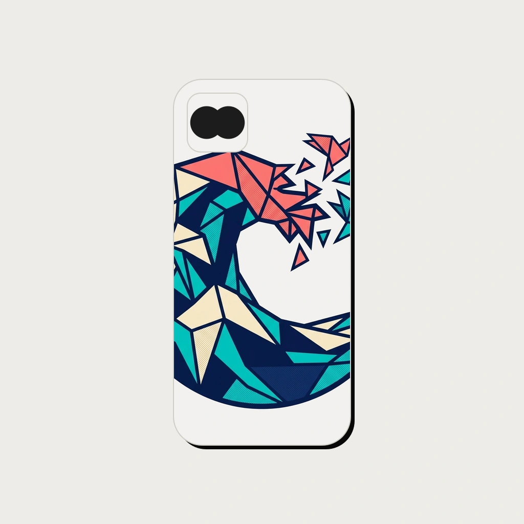 Geometric Waves, Product, Glossy