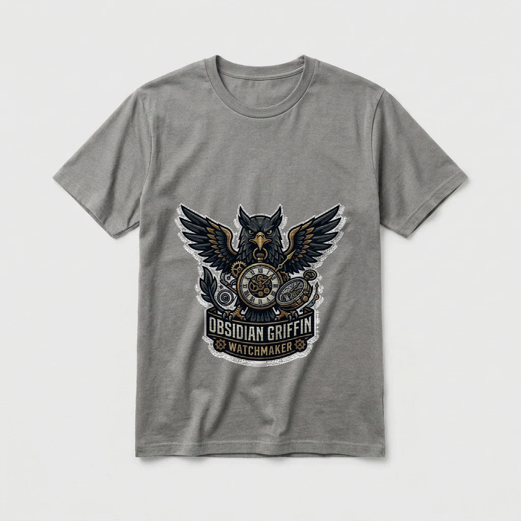Obsidian Griffin Watchmaker Tshirt