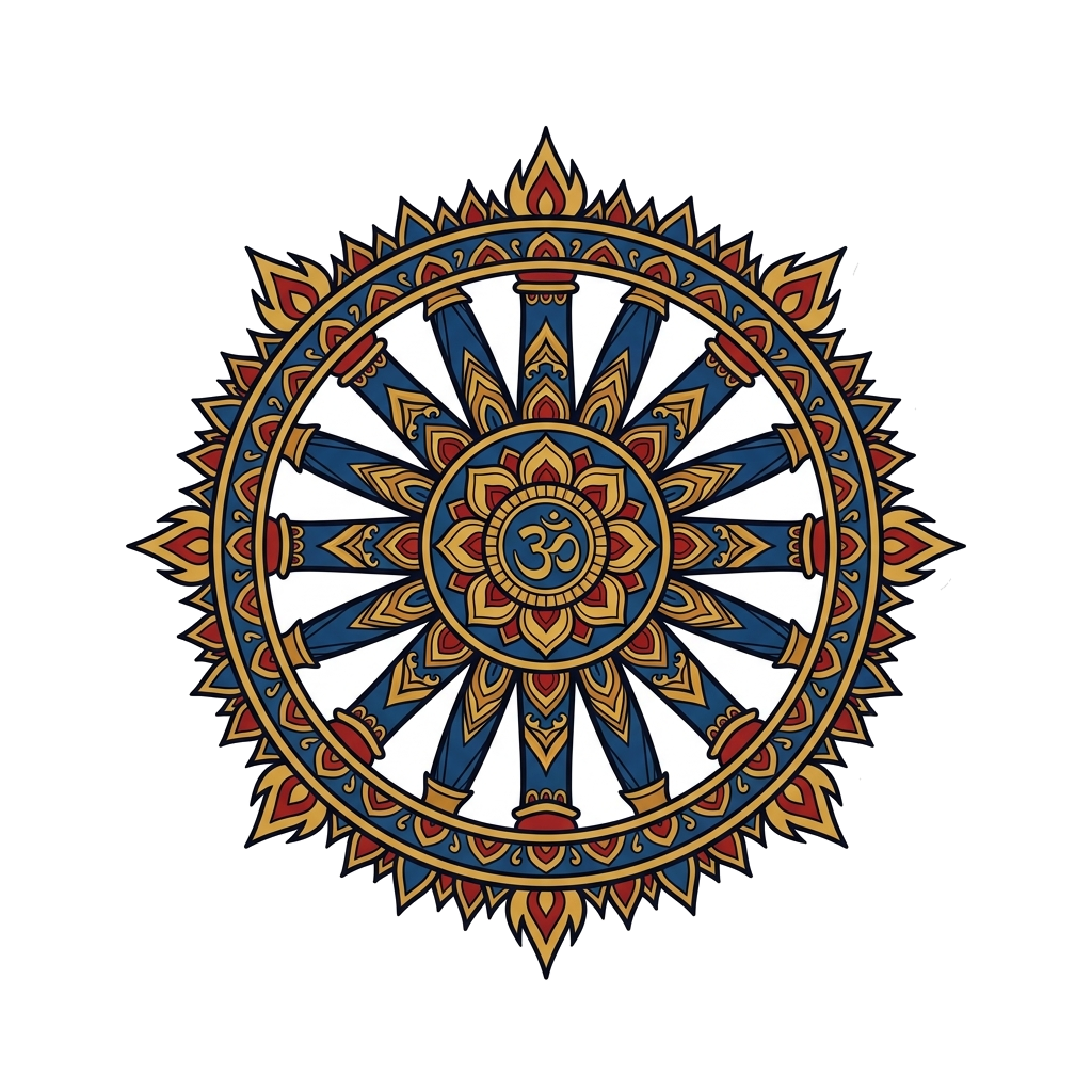 Sudarshan Chakra T-shirt — artwork