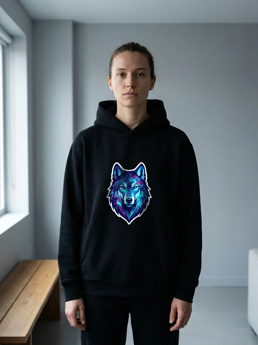 Galaxy Wolf Hoodie