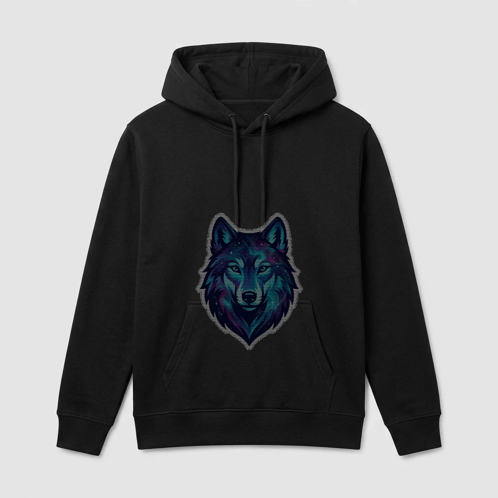 Galaxy Wolf Hoodie