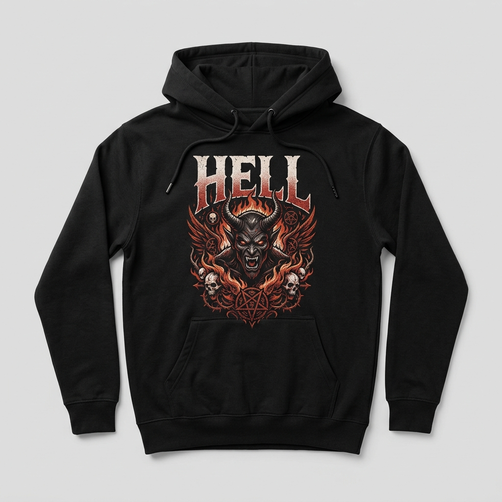 Hell Hoodie — artwork