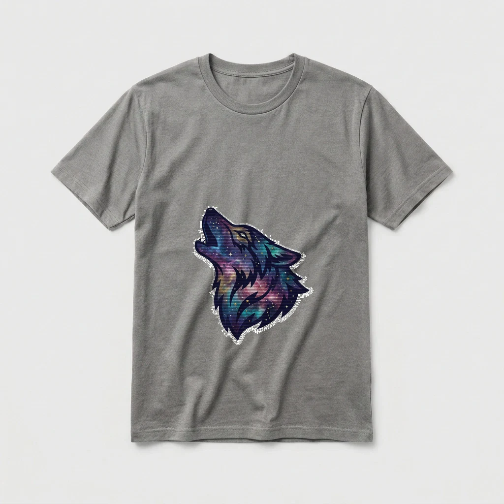 Galaxy Wolf Tee