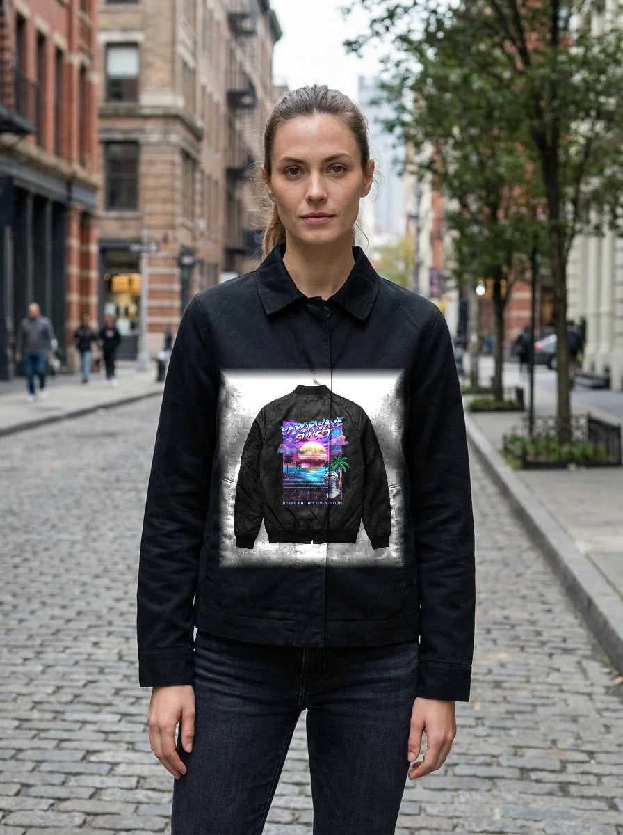 Vaporwave Sunset Jacket