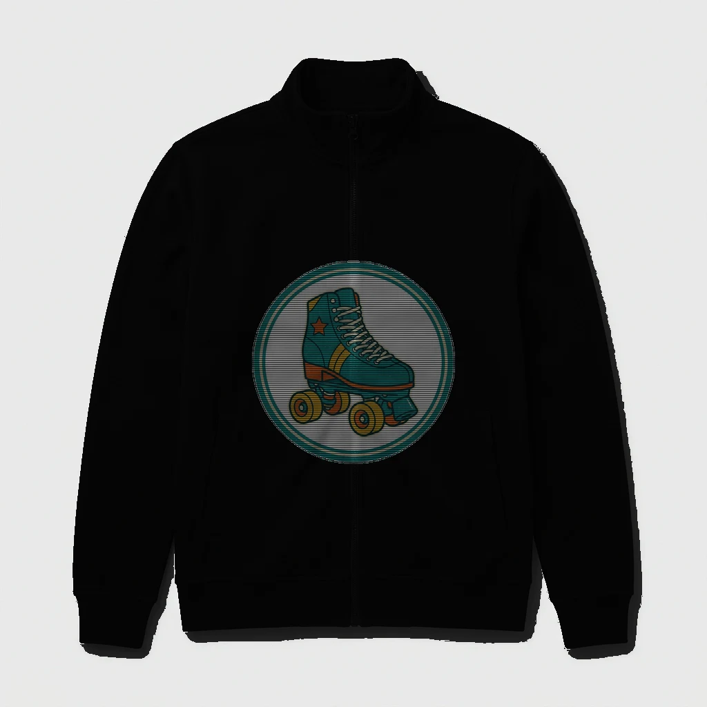 Retro Roller Skate, Pastel Jacket