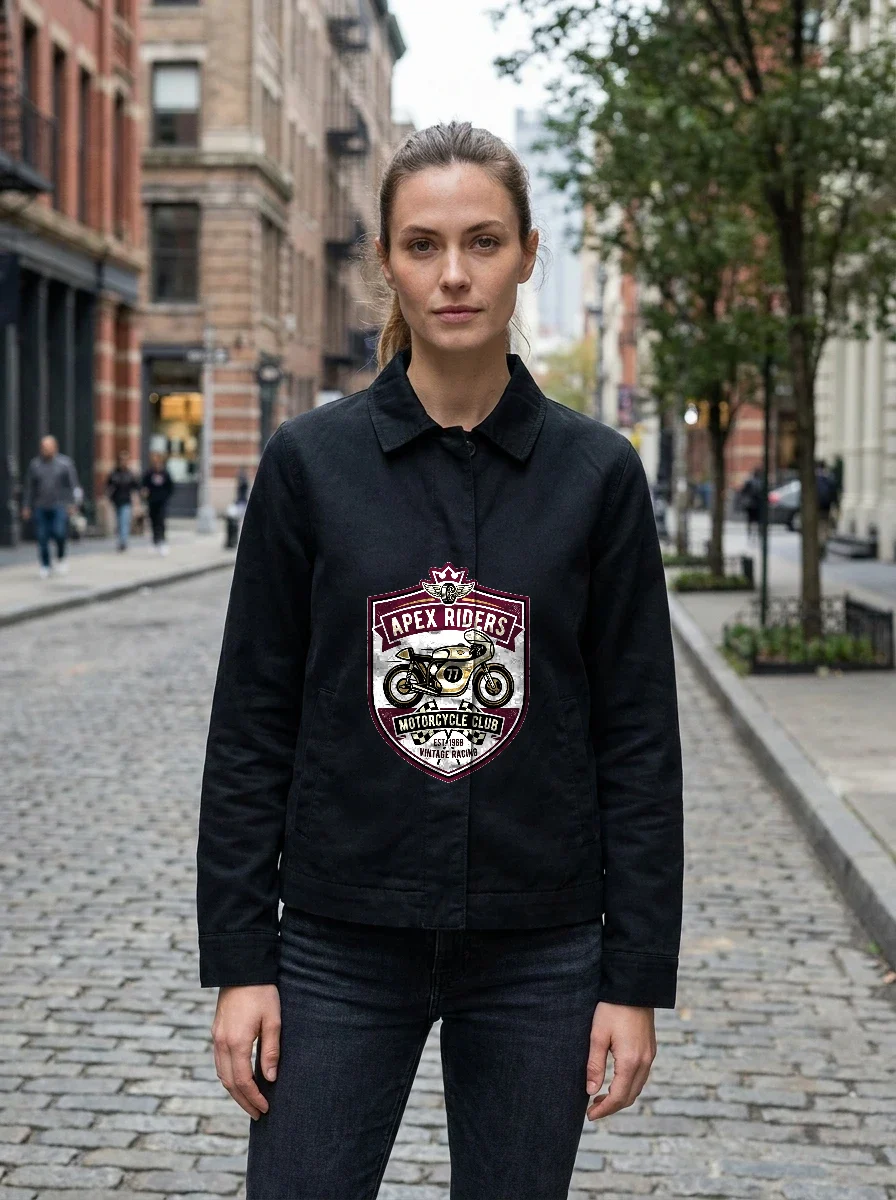 Vintage Motorcycle Racing Club Badge Jacket