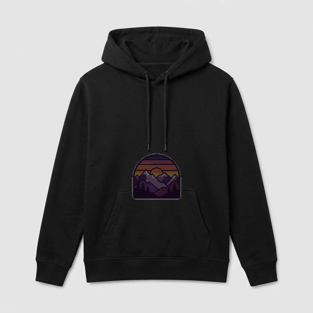 Purple Mountain Sunset Hoodie