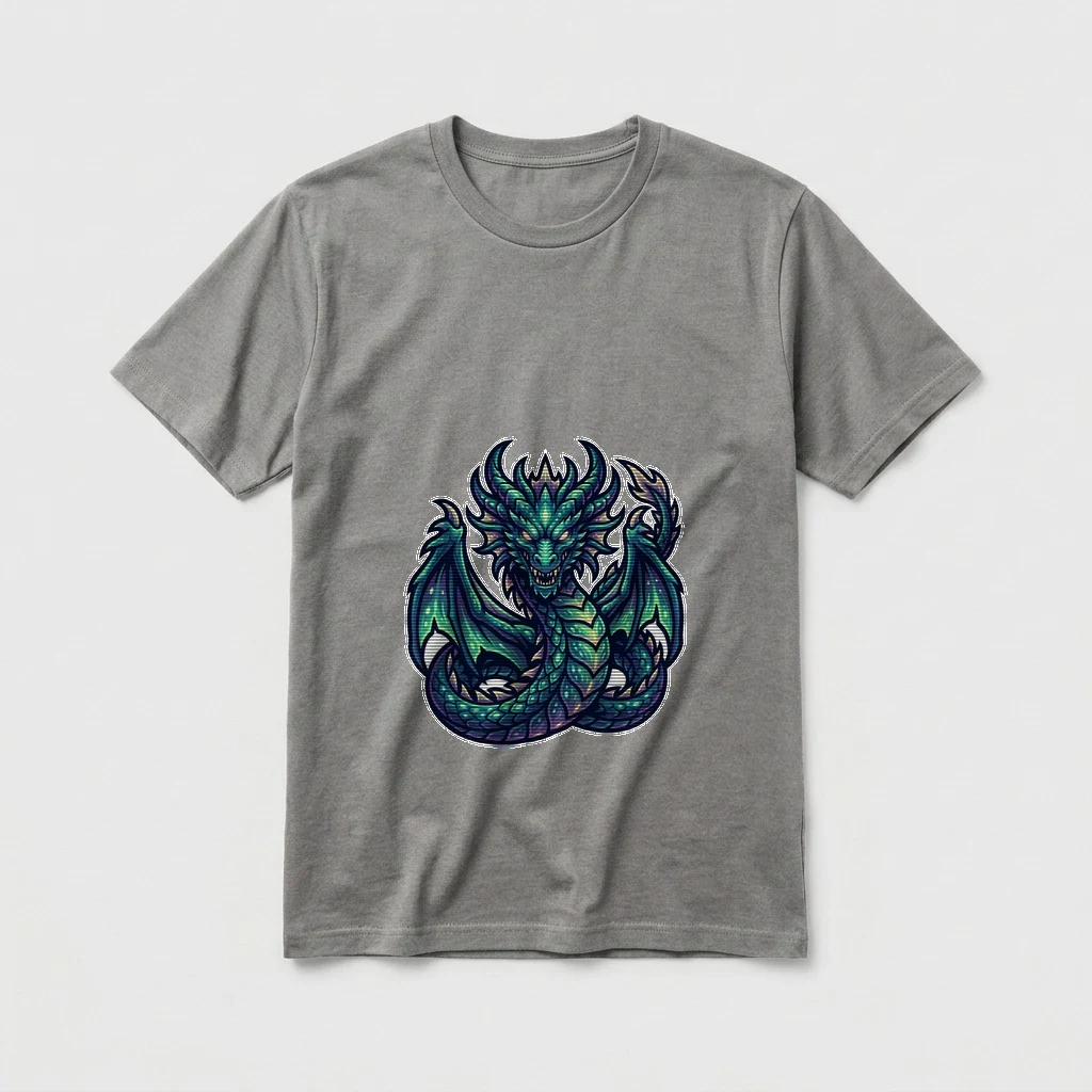 Luminescent Deep Sea Dragon Tshirt