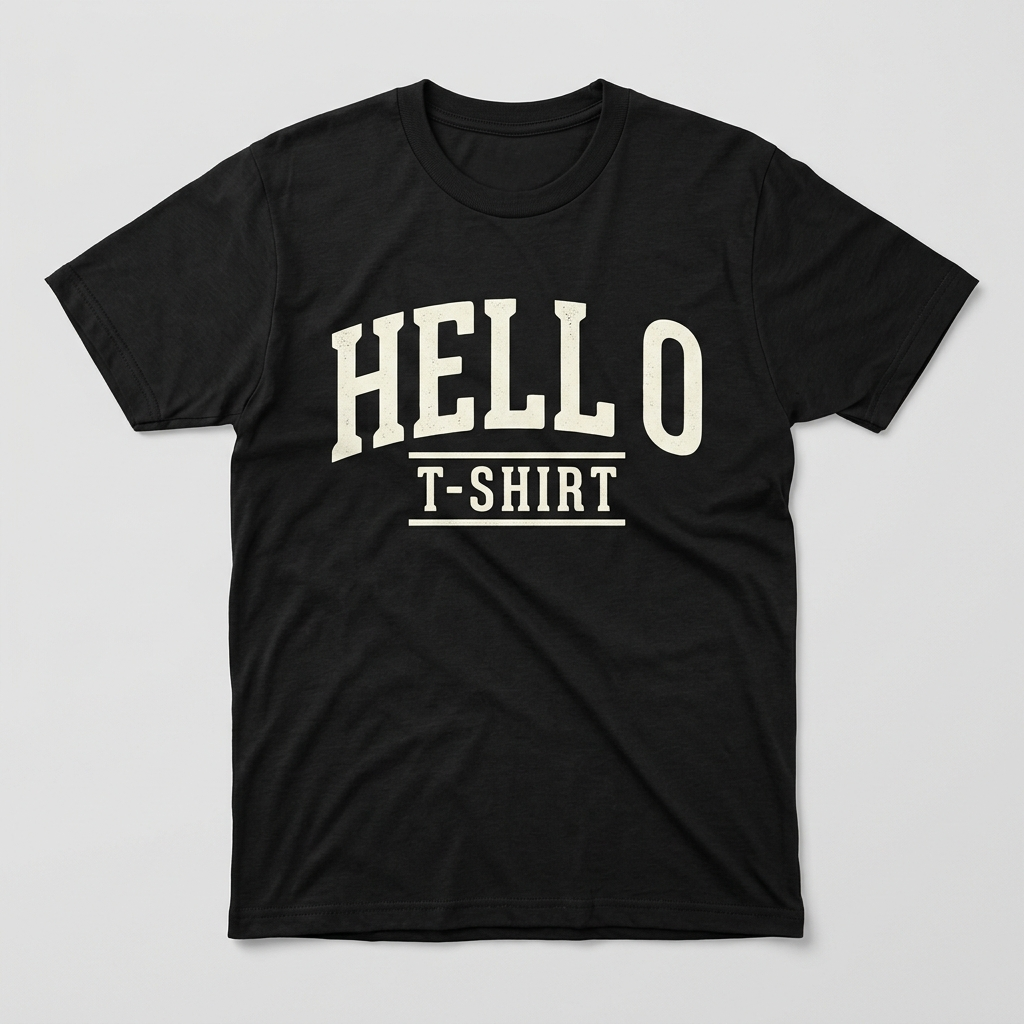 Hell O T-shirt — artwork
