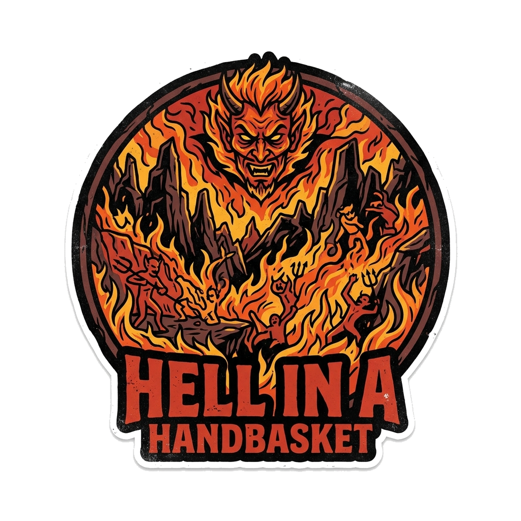 Hell in a Hoodie — artwork