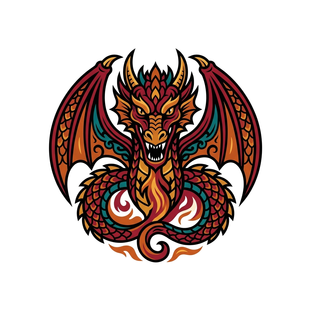 Dragon Hoodie — artwork