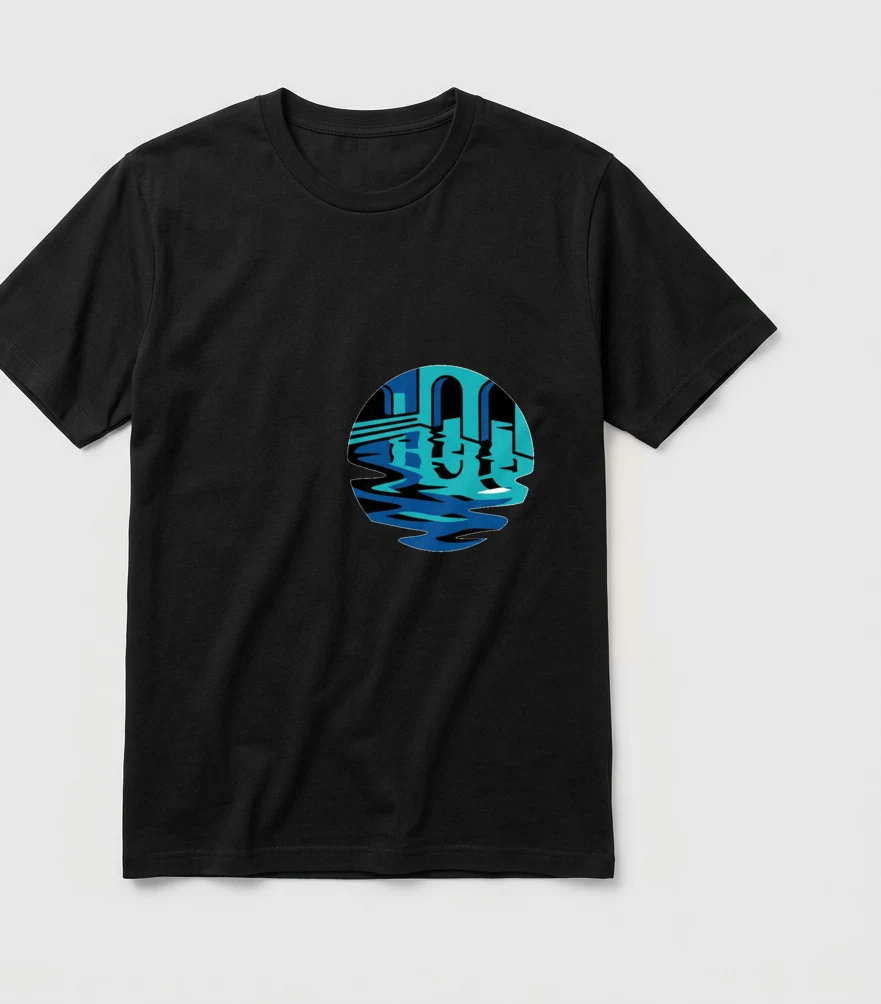 Liminal Pool Reflections Tee