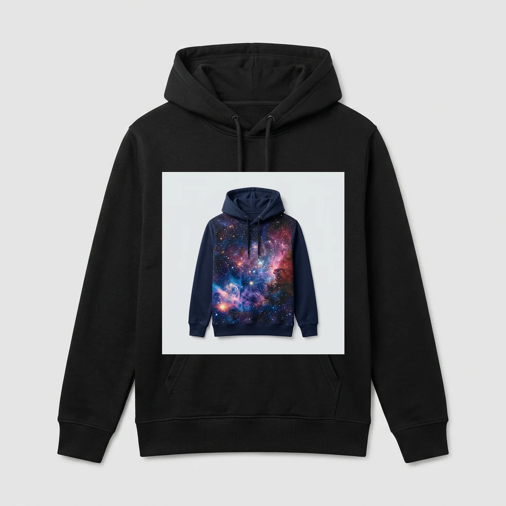 a unique galaxy print hoodie xyz1780842549229